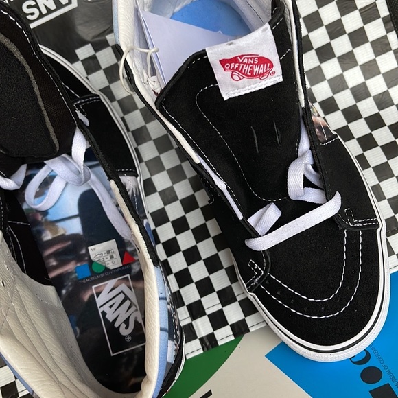 Vans Sk8-Hi Moca Frances Stark/Black Men’s sneakers - Picture 8 of 16